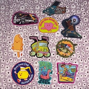 Dutch bros stickers